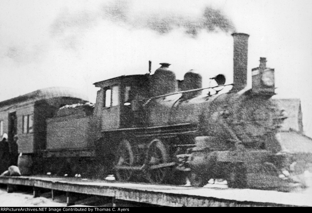 Steam-Powered Passenger Train, c 1911